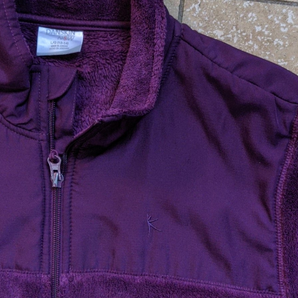 Purple zip up - Picture 3 of 3